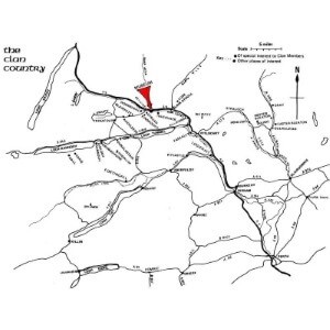 Map of Clan Area